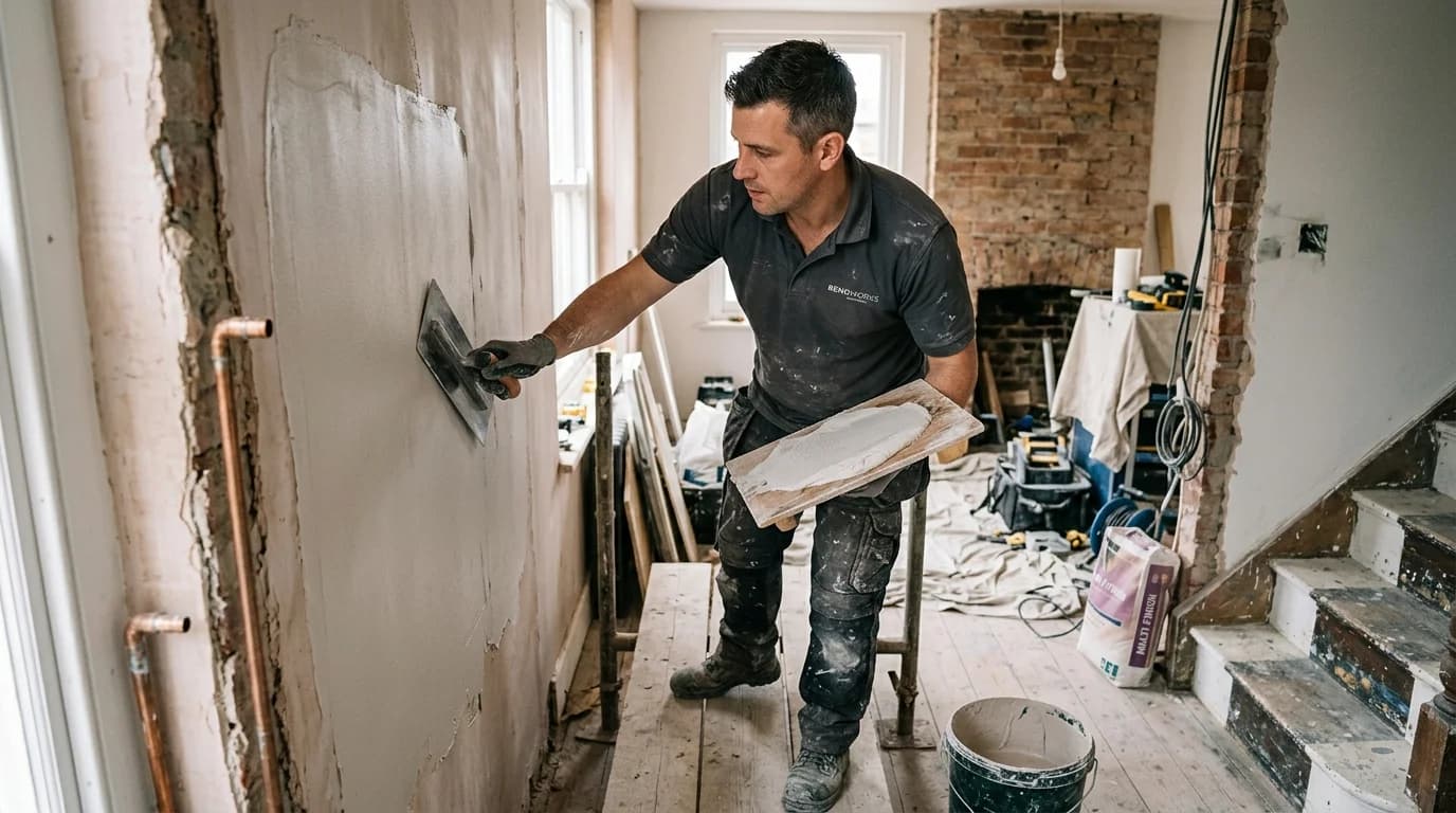 Plastering